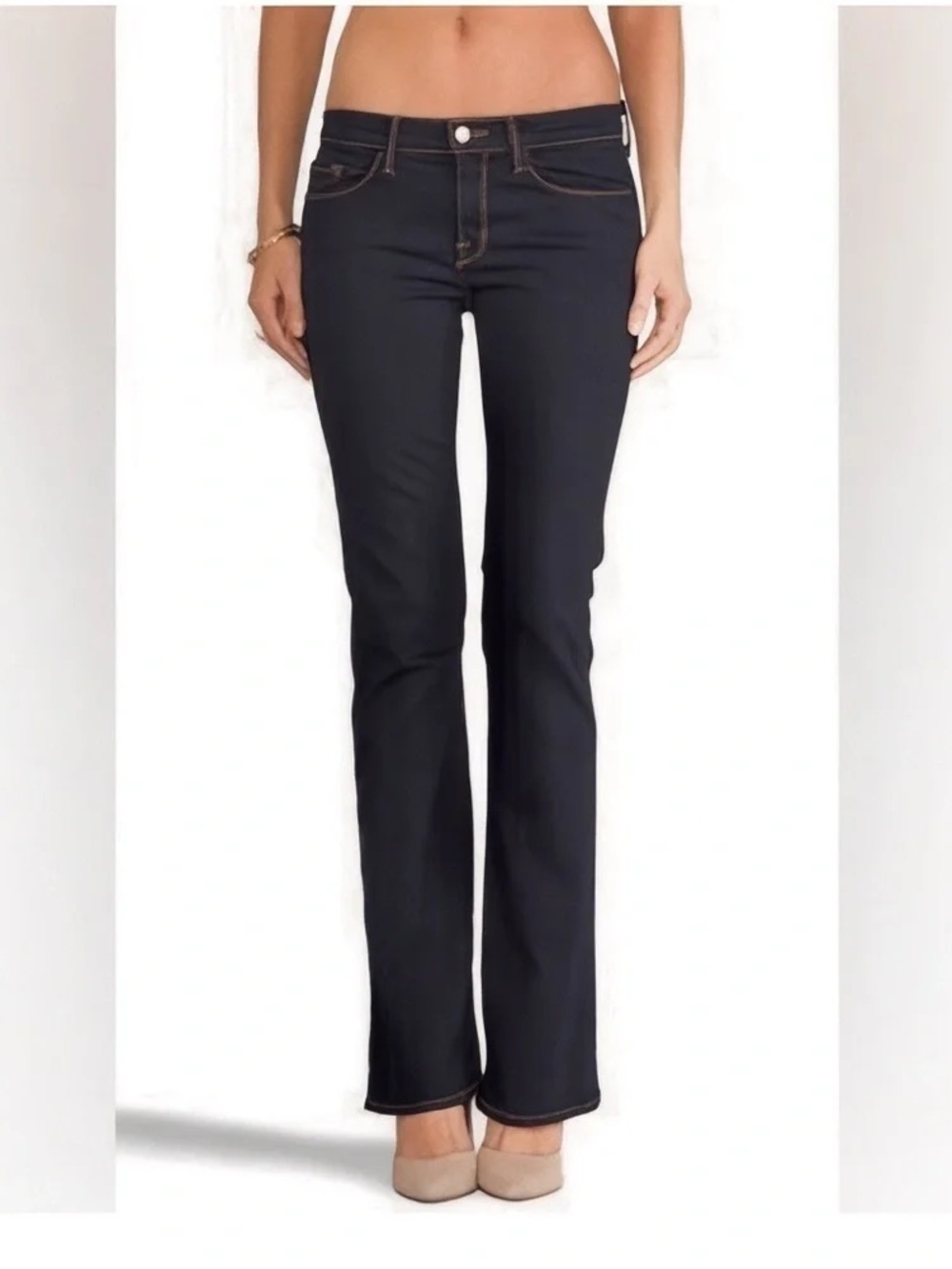 J Brand Dark Wash Boot Cut Mid Rise Jeans Size 30